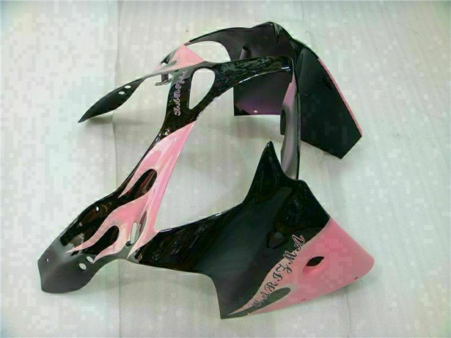 Pink 2000-2002 Kawasaki ZX6R Motorcycle Fairings