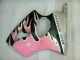 Pink 2000-2002 Kawasaki ZX6R Motorcycle Fairings