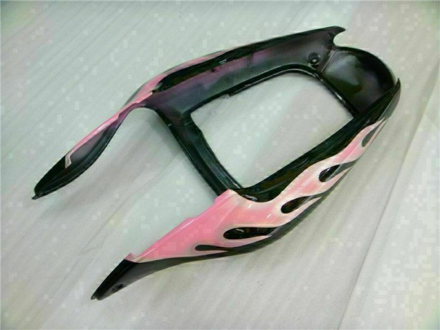 Pink 2000-2002 Kawasaki ZX6R Motorcycle Fairings