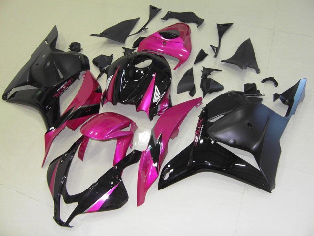 Pink Black 2009-2012 Honda CBR600RR Motorcycle Fairings Pink Black 2009-2012 Honda CBR600RR Motorcycle Fairings