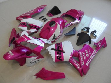 Pink Repsol 2003-2004 Honda CBR600RR Motorcycle Fairing