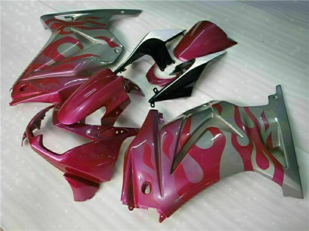 Purple Red 2008-2012 Kawasaki EX250 Motorcycle Fairings Purple Red 2008-2012 Kawasaki EX250 Motorcycle Fairings