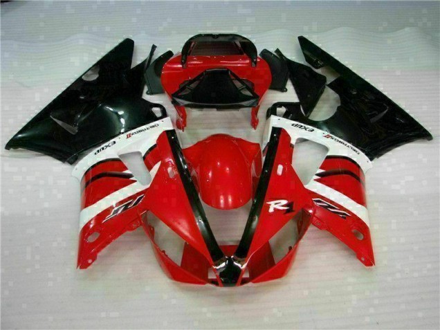 Red 2000-2001 Yamaha YZF R1 Full Motorcycle Fairing Kits Red 2000-2001 Yamaha YZF R1 Full Motorcycle Fairing Kits