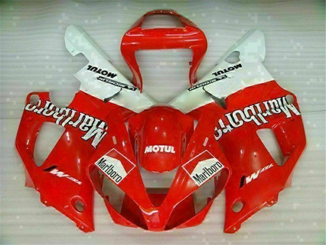 Red 2000-2001 Yamaha YZF R1 Motorcycle Bodywork Red 2000-2001 Yamaha YZF R1 Motorcycle Bodywork