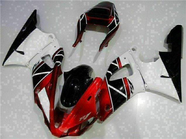 Red 2000-2001 Yamaha YZF R1 Motorcycle Fairing Kits & Plastic Red 2000-2001 Yamaha YZF R1 Motorcycle Fairing Kits & Plastic