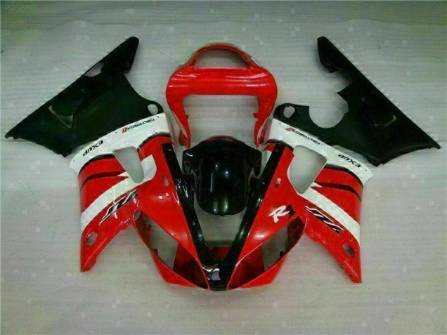 Red 2000-2001 Yamaha YZF R1 Motorcycle Fairing Red 2000-2001 Yamaha YZF R1 Motorcycle Fairing
