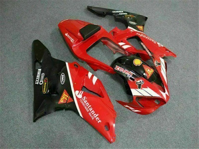 Red 2000-2001 Yamaha YZF R1 Motorcycle Fairings