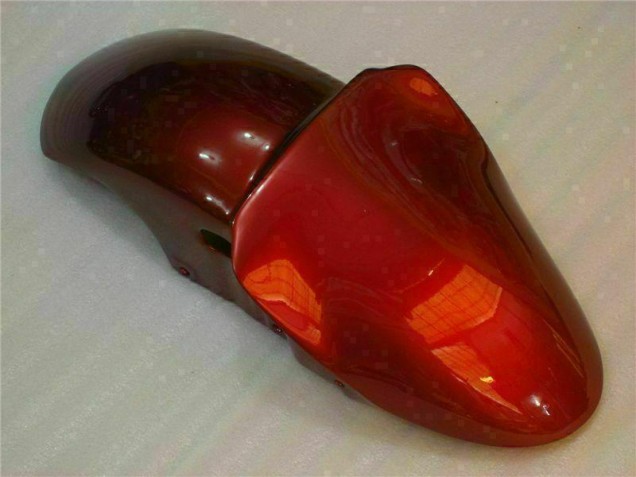 Red 2000-2002 Kawasaki ZX6R Motorcycle Fairing Red 2000-2002 Kawasaki ZX6R Motorcycle Fairing
