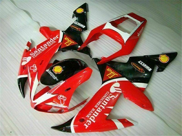 Red 2002-2003 Yamaha YZF R1 Motorcycle Bodywork Red 2002-2003 Yamaha YZF R1 Motorcycle Bodywork