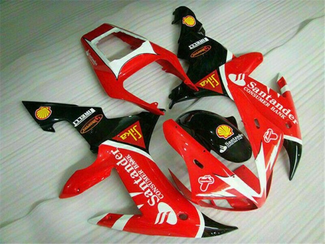 Red 2002-2003 Yamaha YZF R1 Motorcycle Bodywork Red 2002-2003 Yamaha YZF R1 Motorcycle Bodywork