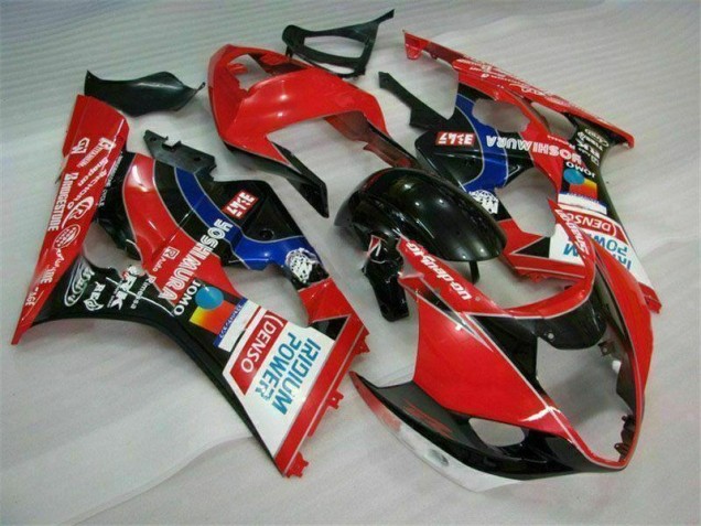 Red 2003-2004 Suzuki GSXR 1000 Motorcycle Fairing Red 2003-2004 Suzuki GSXR 1000 Motorcycle Fairing