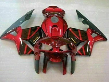 Red 2005-2006 Honda CBR600RR Motorcycle Bodywork