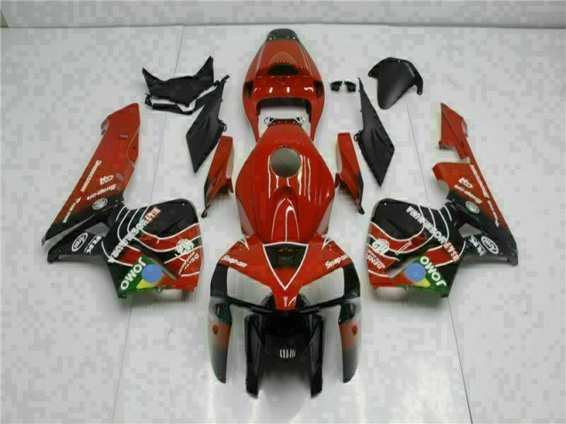 Red 2005-2006 Honda CBR600RR Motorcycle Fairing Red 2005-2006 Honda CBR600RR Motorcycle Fairing