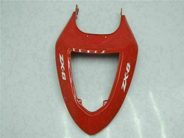 Red 2005-2006 Kawasaki ZX6R Motorcycle Fairing Red 2005-2006 Kawasaki ZX6R Motorcycle Fairing