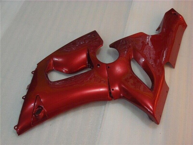 Red 2005-2006 Kawasaki ZX6R Motorcycle Fairings Red 2005-2006 Kawasaki ZX6R Motorcycle Fairings