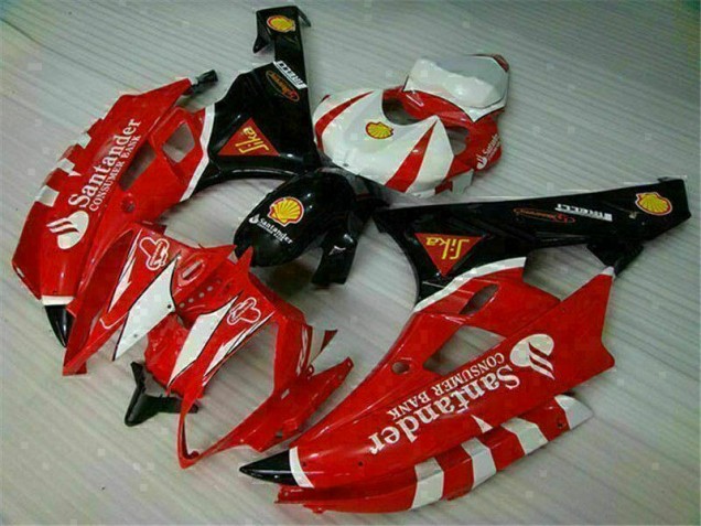 Red 2006-2007 Yamaha YZF R6 Motorcycle Bodywork Red 2006-2007 Yamaha YZF R6 Motorcycle Bodywork