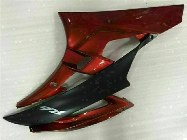Red 2006-2007 Yamaha YZF R6 Motorcycle Fairings Red 2006-2007 Yamaha YZF R6 Motorcycle Fairings