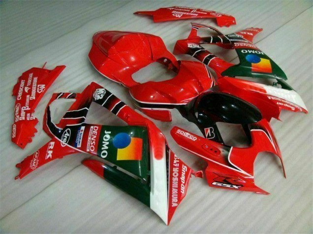 Red 2007-2008 Suzuki GSXR 1000 Motorcycle Fairing Red 2007-2008 Suzuki GSXR 1000 Motorcycle Fairing