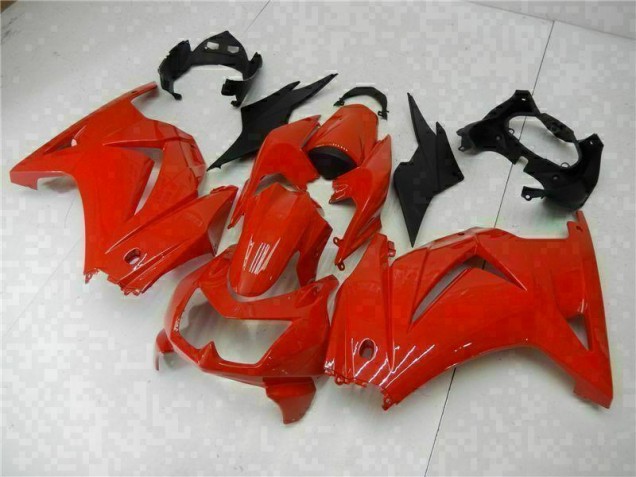 Red 2008-2012 Kawasaki EX250 Motorcycle Fairings Red 2008-2012 Kawasaki EX250 Motorcycle Fairings