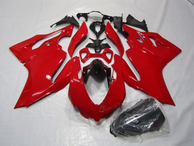 Red 2011-2014 Ducati 1199 Motorcycle Fairings Red 2011-2014 Ducati 1199 Motorcycle Fairings