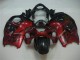 Red Black 1996-2007 Suzuki GSXR 1300 Hayabusa Motorcycle Fairing Red Black 1996-2007 Suzuki GSXR 1300 Hayabusa Motorcycle Fairing