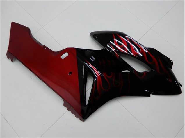 Red Black 2004-2005 Honda CBR1000RR Motorcycle Bodywork Red Black 2004-2005 Honda CBR1000RR Motorcycle Bodywork