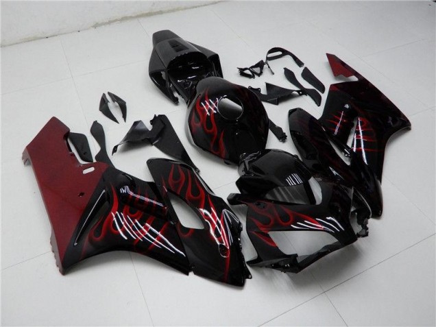 Red Black 2004-2005 Honda CBR1000RR Motorcycle Bodywork Red Black 2004-2005 Honda CBR1000RR Motorcycle Bodywork