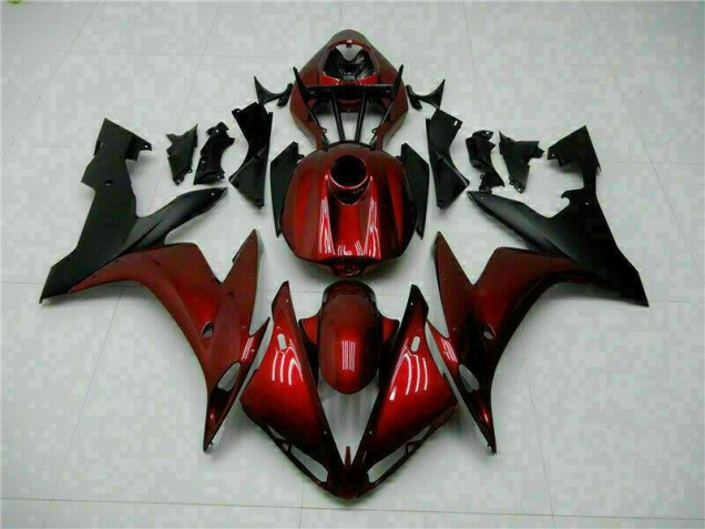 Red Black 2004-2006 Yamaha YZF R1 Motorcycle Fairings Red Black 2004-2006 Yamaha YZF R1 Motorcycle Fairings