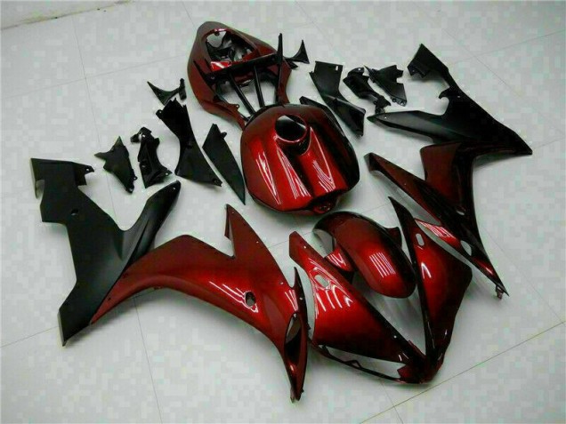 Red Black 2004-2006 Yamaha YZF R1 Motorcycle Fairings Red Black 2004-2006 Yamaha YZF R1 Motorcycle Fairings