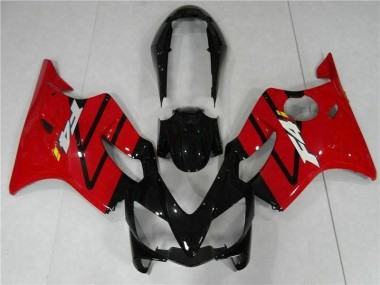 Red Black 2004-2007 Honda CBR600 F4i Motorcycle Bodywork