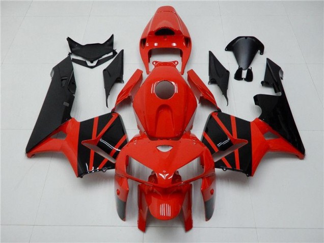 Red Black 2005-2006 Honda CBR600RR Motorcycle Fairing Kits Red Black 2005-2006 Honda CBR600RR Motorcycle Fairing Kits