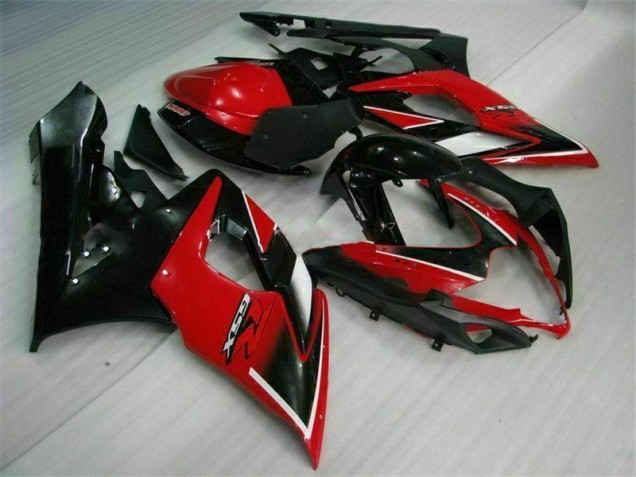 Red Black 2005-2006 Suzuki GSXR 1000 Full Motorcycle Fairing Kits