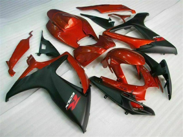 Red Black 2006-2007 Suzuki GSXR 600/750 Full Motorcycle Fairing Kits Red Black 2006-2007 Suzuki GSXR 600/750 Full Motorcycle Fairing Kits