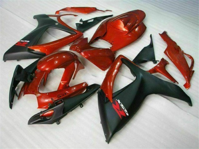 Red Black 2006-2007 Suzuki GSXR 600/750 Full Motorcycle Fairing Kits Red Black 2006-2007 Suzuki GSXR 600/750 Full Motorcycle Fairing Kits