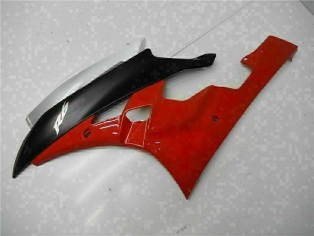 Red Black 2006-2007 Yamaha YZF R6 Motorcycle Fairings Red Black 2006-2007 Yamaha YZF R6 Motorcycle Fairings