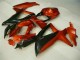 Red Black 2008-2010 Suzuki GSXR 600/750 Motorcycle Fairing