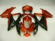 Red Black 2008-2010 Suzuki GSXR 600/750 Motorcycle Fairing