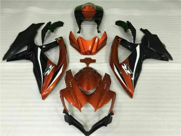 Red Black 2008-2010 Suzuki GSXR 600/750 Motorcycle Fairings Red Black 2008-2010 Suzuki GSXR 600/750 Motorcycle Fairings