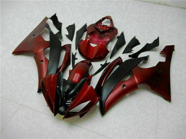 Red Black 2008-2016 Yamaha YZF R6 Full Motorcycle Fairing Kits Red Black 2008-2016 Yamaha YZF R6 Full Motorcycle Fairing Kits