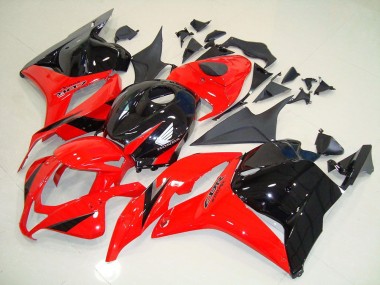 Red Black 2009-2012 Honda CBR600RR Motorcycle Fairings