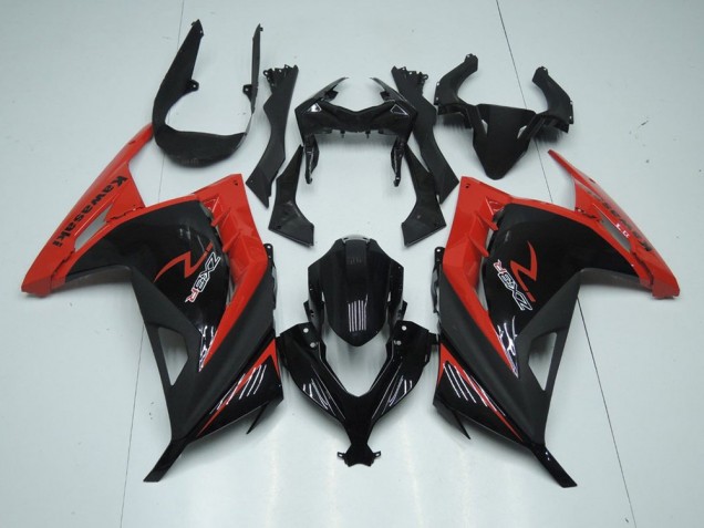 Red Black 2013-2016 Kawasaki ZX300R Motorcycle Fairing Red Black 2013-2016 Kawasaki ZX300R Motorcycle Fairing