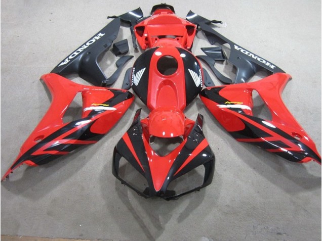 Red Black Fireblade 2006-2007 Honda CBR1000RR Motorcycle Fairings Red Black Fireblade 2006-2007 Honda CBR1000RR Motorcycle Fairings