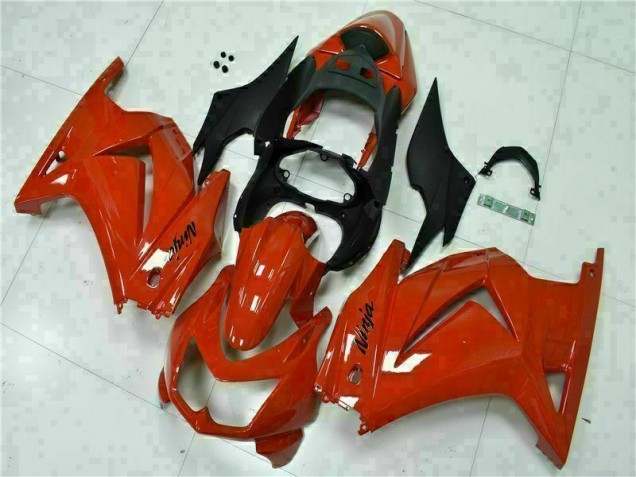 Red Black Ninja 2008-2012 Kawasaki EX250 Motorcycle Fairings Red Black Ninja 2008-2012 Kawasaki EX250 Motorcycle Fairings