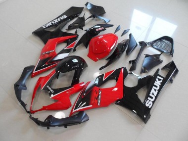 Red Black OEM Style 2005-2006 Suzuki GSXR 1000 Motorcycle Fairings