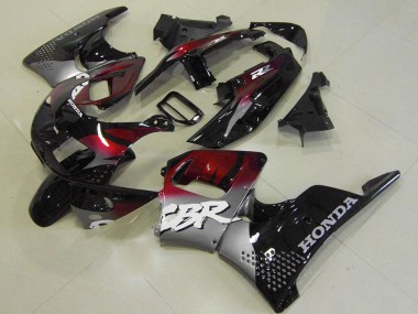 Red Black Silver 1996-1997 Honda CBR900RR 893 Motorcycle Fairings