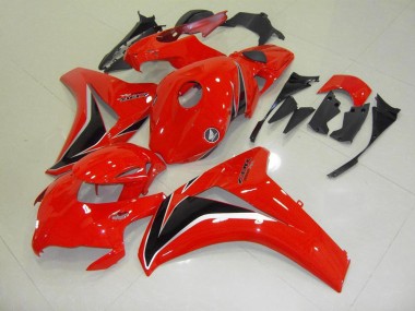 Red Black Silver 2008-2011 Honda CBR1000RR Motorcycle Fairings