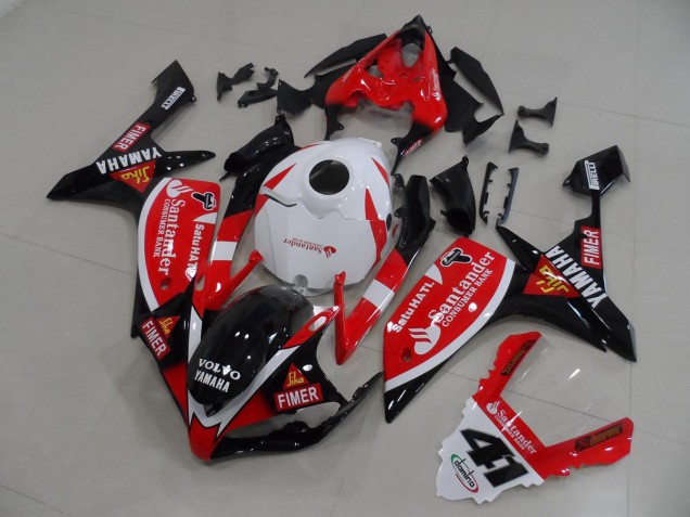 Red Black Stickers 2007-2008 Yamaha YZF R1 Motorcycle Fairings Red Black Stickers 2007-2008 Yamaha YZF R1 Motorcycle Fairings
