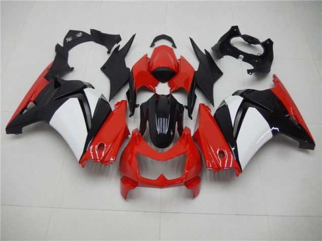 Red Black White 2008-2012 Kawasaki EX250 Motorcycle Fairings Red Black White 2008-2012 Kawasaki EX250 Motorcycle Fairings