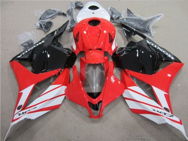 Red Black White 2009-2012 Honda CBR600RR Motorcycle Fairing
