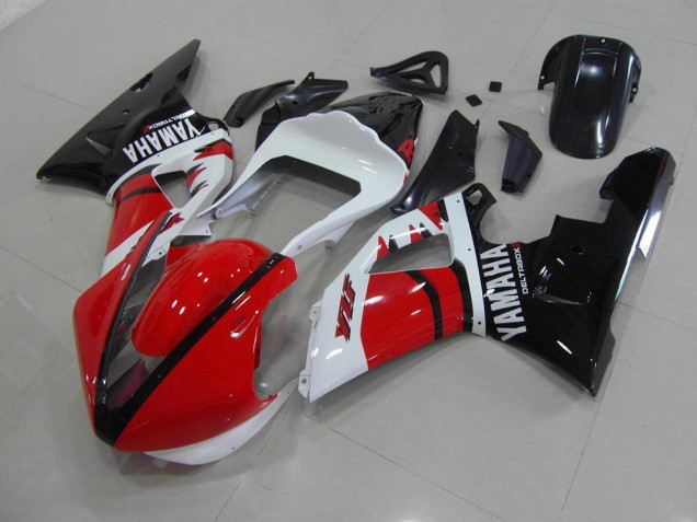 Red Black White Race Version 2000-2001 Yamaha YZF R1 Motorcycle Fairings Red Black White Race Version 2000-2001 Yamaha YZF R1 Motorcycle Fairings